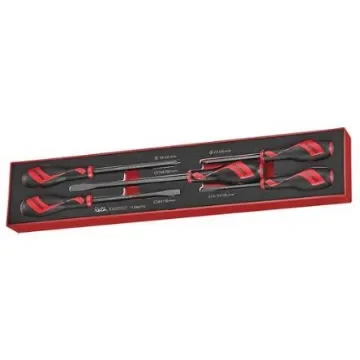 Teng Tools Slotted Screwdriver Set, 5-Piece - TEXMDTN product image