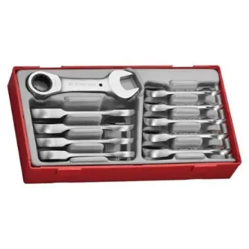Teng Tools 10-Piece Spanner Set, 10 mm, 11 mm, 12 mm, 13 mm, 14 mm, 15 mm, 16 mm, 17 mm, 18 mm, 19 mm - TT6010MRS product image