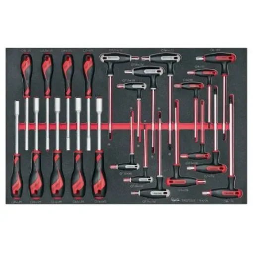 Teng Tools Hex Nut Driver, 570 mm Overall - TTEX23N product image