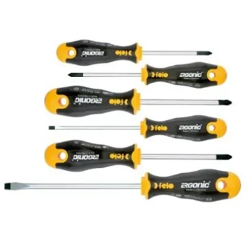 Felo Phillips; Pozidriv Screwdriver Set, 6-Piece - FE40096118 product image