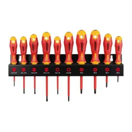 Felo Phillips; Pozidriv Insulated Screwdriver Set, 10-Piece - FE41491093 product image
