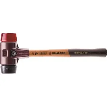 Halder Round Rubber Mallet 345g With Replaceable Face - HA3026030 product image