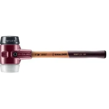 Halder Round Rubber Mallet 2.8kg With Replaceable Face - HA3027080 product image