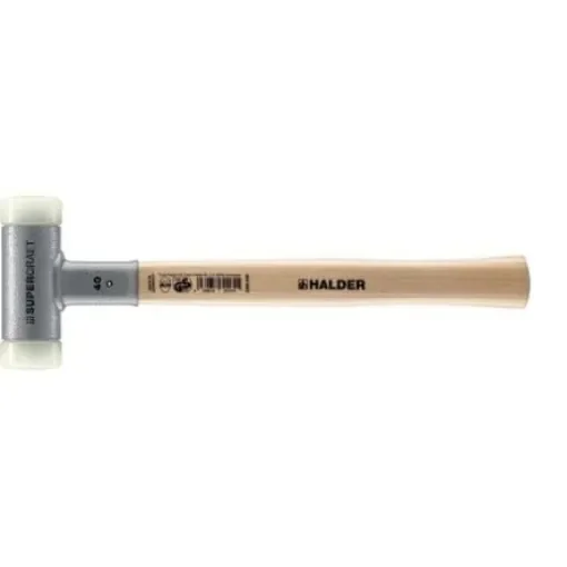Halder Round Nylon Mallet 715g With Replaceable Face - HA3366040 product image