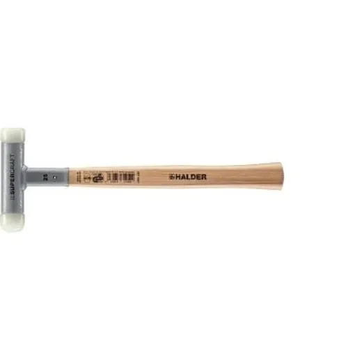 Halder Round Nylon Mallet 325g With Replaceable Face - HA3366225 product image