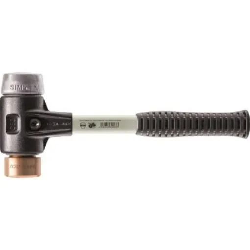 Halder Round Nylon Mallet 590g With Replaceable Face - HA3749030 product image