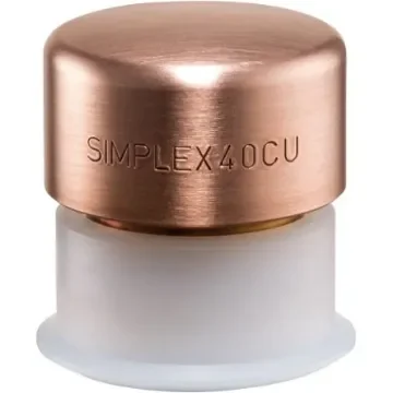 Halder Round Solid Copper Replacement Mallet Face 325g With Replaceable Face - HA3804040 product image