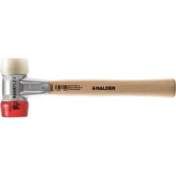 Halder Round Nylon Mallet 510g With Replaceable Face - HA3968040 product image