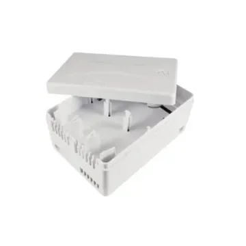 HellermannTyton Connectivity Single Mode Duplex Fibre Optic Patch Panel - FDEC-9VP/WH product image
