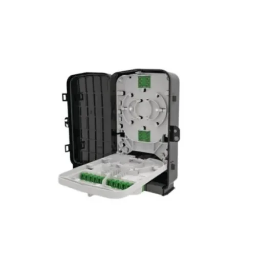 HellermannTyton Connectivity LC Simplex Fibre Optic Patch Panel - FFE12-04LCRPXX1/BK product image