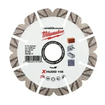 Milwaukee XHUDD Cutting Disc, 115mm x 2.5mm Thick, 1 in pack - 4932492147 product image