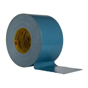 3M 0.33 mm, 3M Performance Plus Duct Tape 8979, 96 mm x 55 m, Blue Duct Tape, 54.8mm x 96mm, Blue, PE Laminated Finish - 7000049207 product image