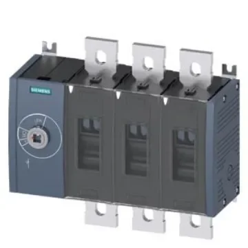 Siemens Switch Disconnector, 3 Pole, 500A Max Current, 500A Fuse Current - 3KD4430-0QE10-0 product image