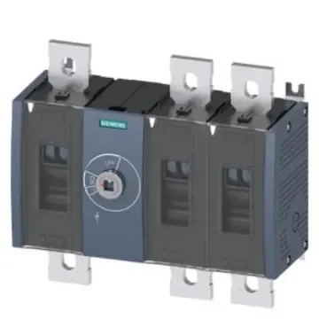Siemens Switch Disconnector, 3 Pole, 500A Max Current, 500A Fuse Current - 3KD4430-0QE20-0 product image