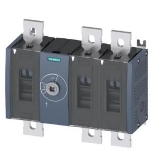 Siemens Switch Disconnector, 3 Pole, 500A Max Current, 500A Fuse Current - 3KD4430-0QE20-0 product image