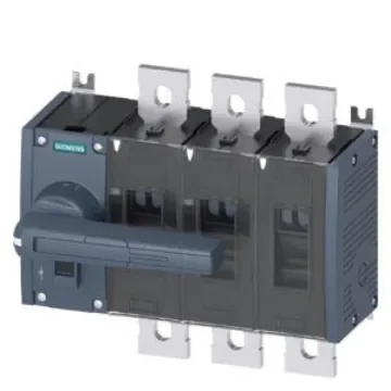 Siemens Switch Disconnector, 3 Pole, 500A Max Current, 500A Fuse Current - 3KD4432-0QE10-0 product image