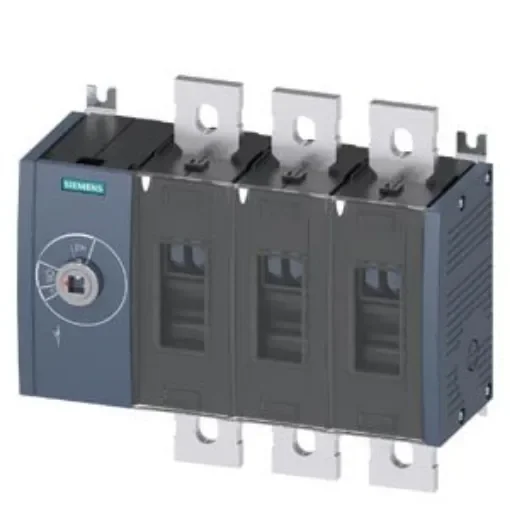 Siemens Switch Disconnector, 3 Pole, 630A Max Current, 630A Fuse Current - 3KD4630-0QE10-0 product image