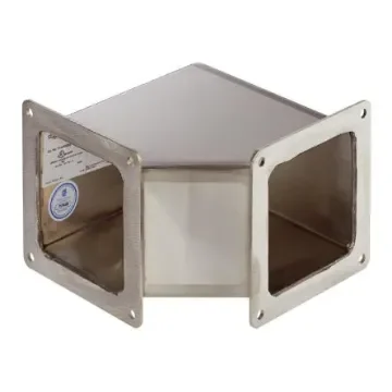 nVent HOFFMAN Steel Cable Trunking Accessory, 4 x 4in, F44 - F44WE90SS product image