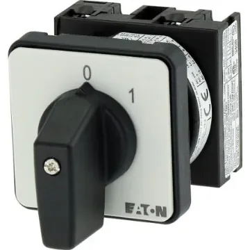 Eaton, 2P 2 Position 45°, 690V ac, 20A, Toggle Actuator - 053092 T0-1-15402/E product image