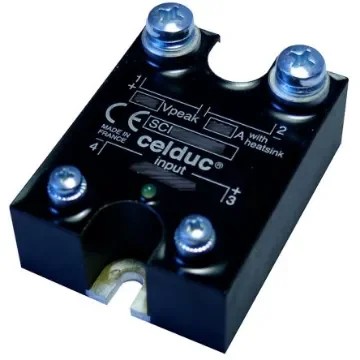 Celduc SC Series Solid State Relay, 25 A Load, Chassis Mount, 32 Vdc Control - SCI0251700 product image