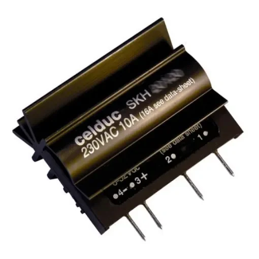 Celduc SK Series Solid State Relay, 10 A Load, PCB Mount, 280 Vrms Load, 14 Vdc Control - SKH10120 product image