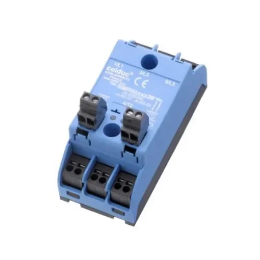 Celduc SMR Series Solid State Relay, 5 A Load, Chassis Mount, 520 Vrms Load, 30 Vdc Control - SMR8621520 product image