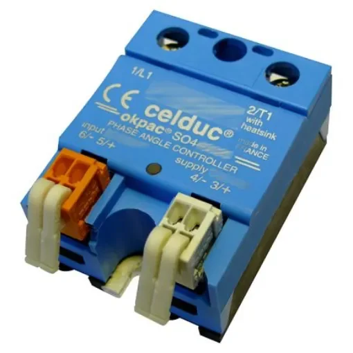 Celduc SO Series Solid State Relay, 50 A Load, Chassis Mount, 480 Vrms Load, 30 Vdc Control - SO465320 product image