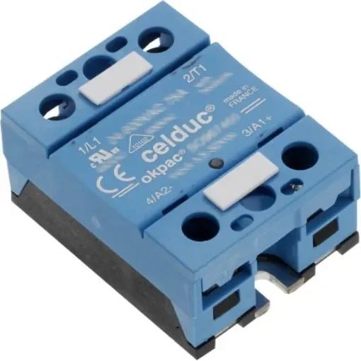 Celduc SO Series Solid State Relay, 35 A Load, Chassis Mount, 280 Vrms Load, 32 Vdc Control - SO943460 product image