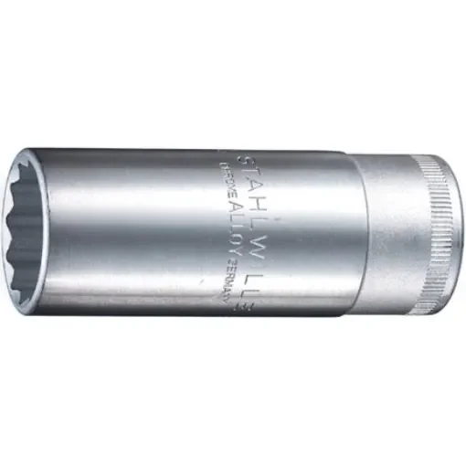 STAHLWILLE 1/2 in Drive 1 1/8in Deep Socket, 12 point, 84 mm Overall Length - 03420052 product image