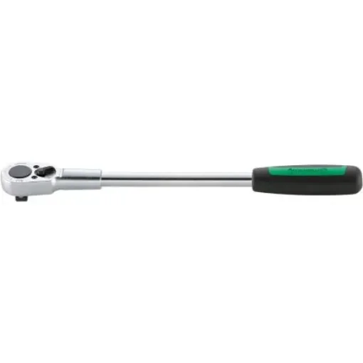 STAHLWILLE 4018754177837 1/2 in Square Ratchet with Long Handle, 388 mm Overall - 13121010 product image