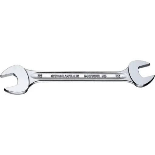 STAHLWILLE 4003 Series Double Ended Open Spanner, 30 x 32mm, 1/4in, Metric, Height Safe, 300 mm Overall, No - 40033032 product image
