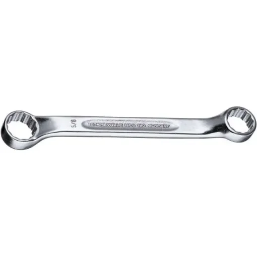 STAHLWILLE 180A Series Ring Spanner, 6 x 8mm, 1/4in, Imperial, Height Safe, 107 mm Overall, No - 41601620 product image