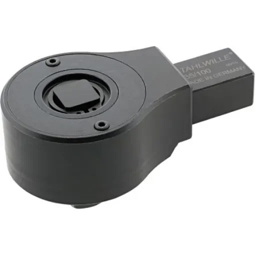 STAHLWILLE 735 Series Round Ratchet, 76 mm, 22 x 28mm Insert, Black Oxide Chrome Finish - 58250100 product image