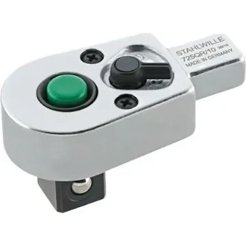 STAHLWILLE Serie 725 Series Hexagon Ratchet Insert Tool, 28 mm, 9 x 12mm Insert, Black Oxidized Finish - 58253005 product image