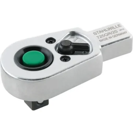 STAHLWILLE Serie 725 Series Hexagon Ratchet Insert Tool, 38.5 mm, 14 x 18mm Insert, Black Oxidized Finish - 58253020 product image