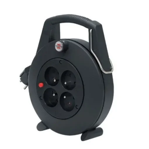 brennenstuhl 5m 4 Socket Type E - French Extension Reel, 230 V, IP20 - 1102501 product image