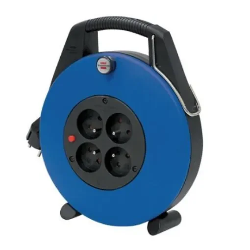 brennenstuhl 10m 4 Socket Type E - French Extension Reel, 230 V, IP20 - 1102731 product image