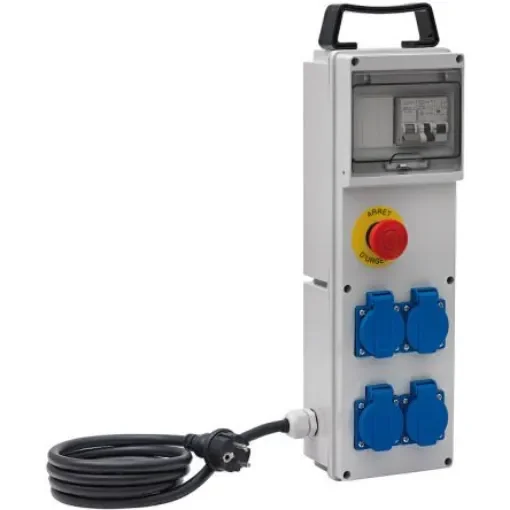 brennenstuhl BD 4 Phase Distribution Board, 4 Way, 30 mA - 1154911 product image