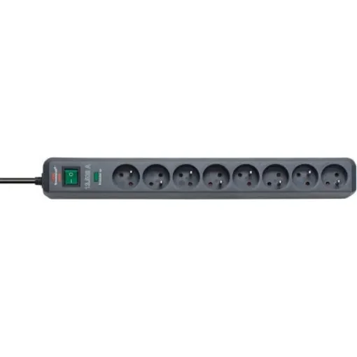 brennenstuhl Type E - French 8 Gang Distribution Unit, 1.4m Cable, No, 16A, 230 V, No, Surge Protected - 1159291138 product image
