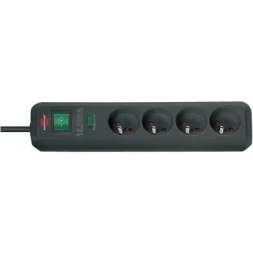brennenstuhl Type E - French 4 Gang Distribution Unit, 1.4m Cable, No, 16A, 230 V, No, Surge Protected - 1159701 product image