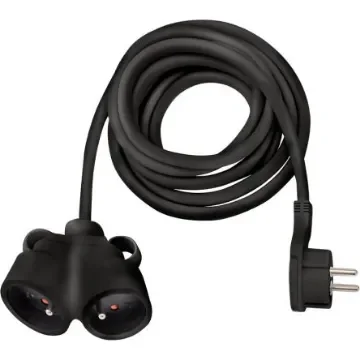 brennenstuhl 5m 2 Socket Type E - French Extension Lead, 230 V, IP20 - 1161821215 product image