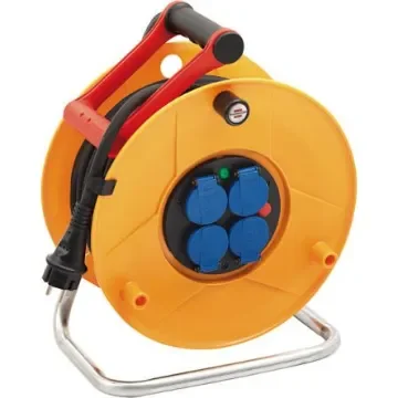 brennenstuhl 25m 4 Socket Type E - French Extension Reel, 230 V, IP44 - 1206921 product image