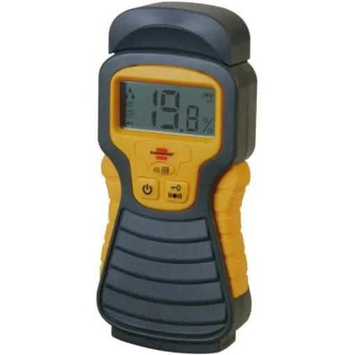 brennenstuhl 1298680010 Moisture Meter, 50% Max, LCD Display, Battery-Powered product image