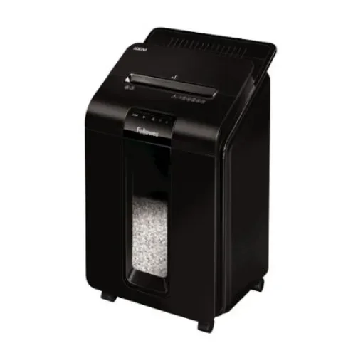 Fellowes AutoMax 100M 23L Mini Cut Shredder Credit Cards and Paper Clips, Shreds Staples - 4629201 product image
