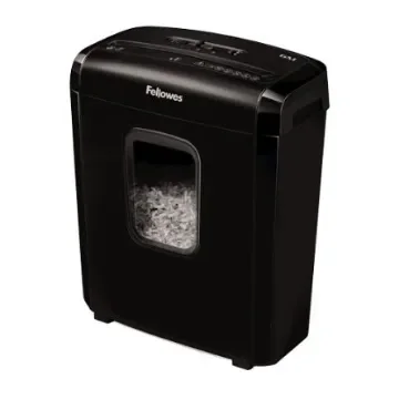Fellowes Powershred 6M 13L Mini Cut Shredder Credit Cards and Paperclips, Shreds Staples - 4631101 product image