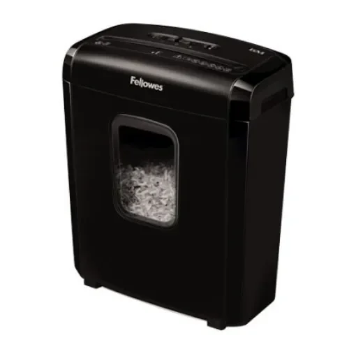 Fellowes Powershred 6M 13L Mini Cut Shredder Credit Cards and Paperclips, Shreds Staples - 4631101 product image