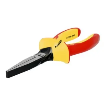 Bahco 2421S-140 Nose pliers, 140 mm Overall, Straight Tip, VDE/1000V, 37mm Jaw product image