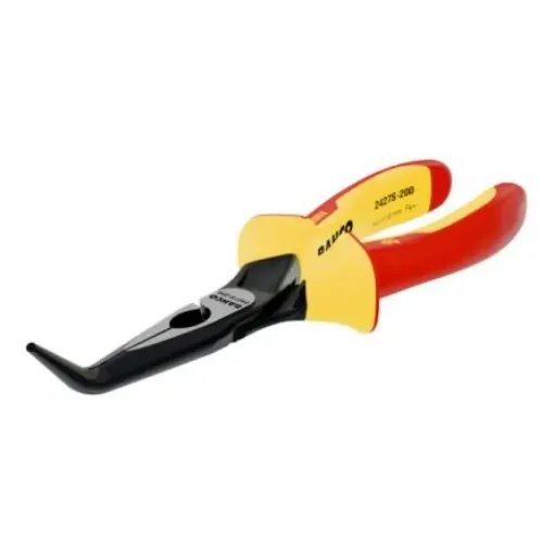 Bahco 2427S-160 Nose pliers, 160 mm Overall, Bent Tip, VDE/1000V, 46mm Jaw product image