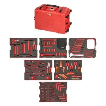 Bahco 79 Piece Heavy Duty Rigid Case Insulated Tool Kit with Case, VDE Approved - 4750RCHDW02RF1V product image