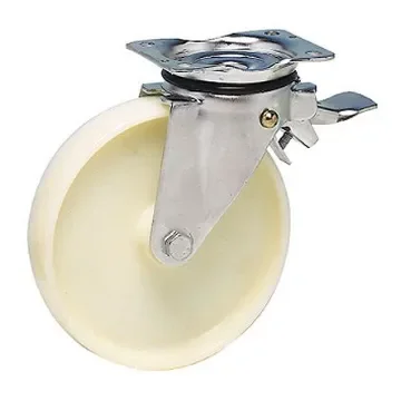 Guitel Hervieu Braked Swivel Castor Wheel, 400kg Capacity, 150mm Wheel - 13810651 product image